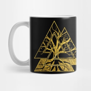 Valknut Symbol and Tree of life  -Yggdrasil Mug